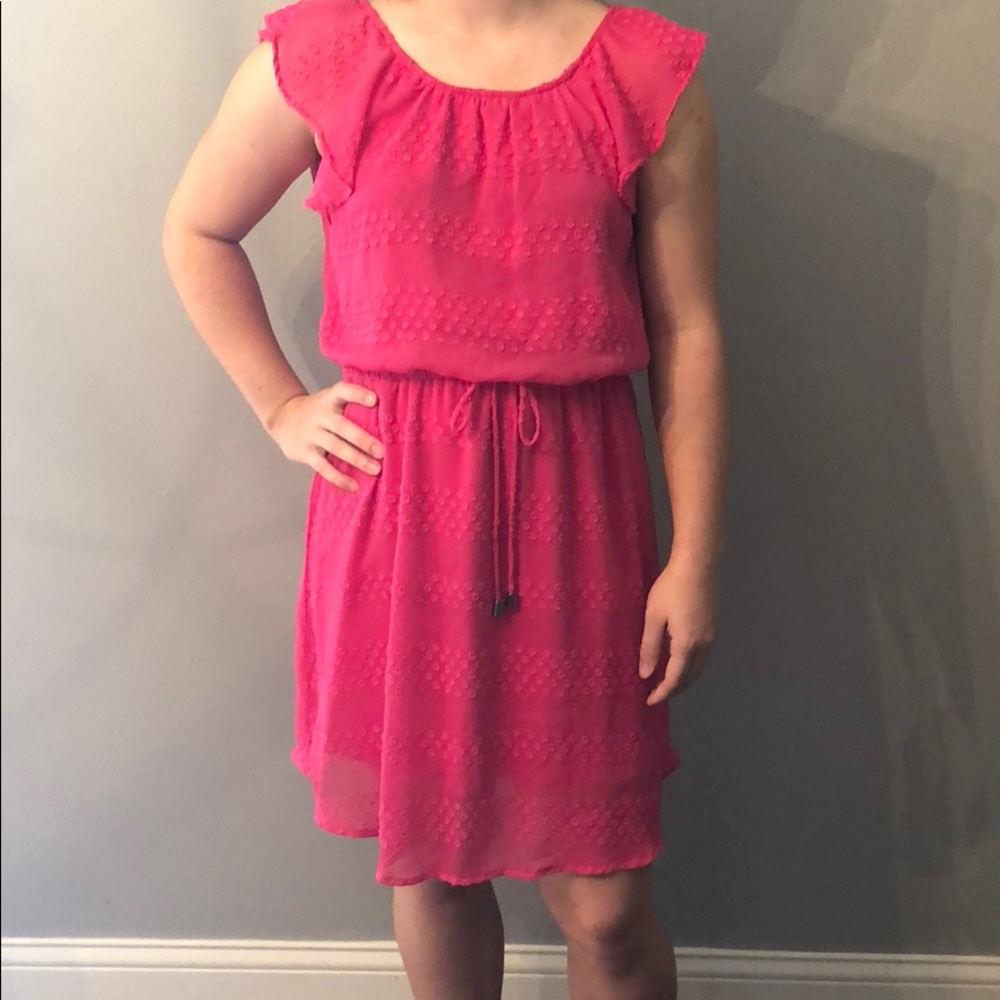 Pink summer dress
